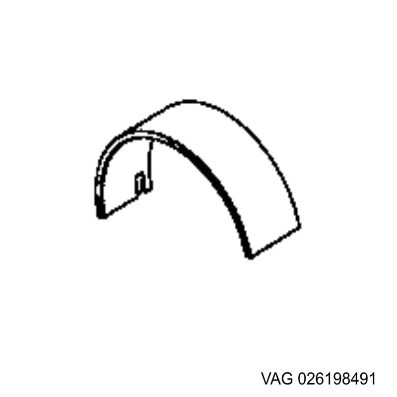Comprar 026198491 VAG Juego de cojinetes de cigüeñal, estándar, STD