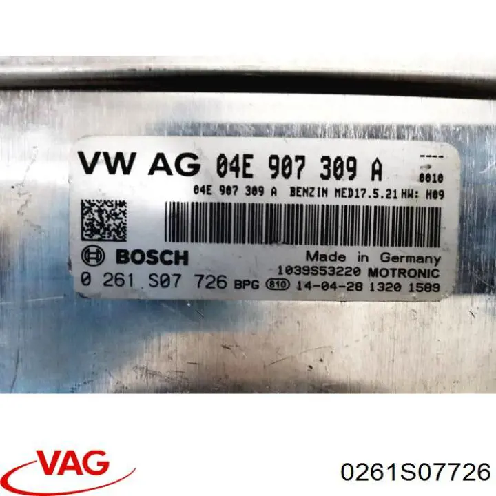 Comprar 0261S07726 VAG 