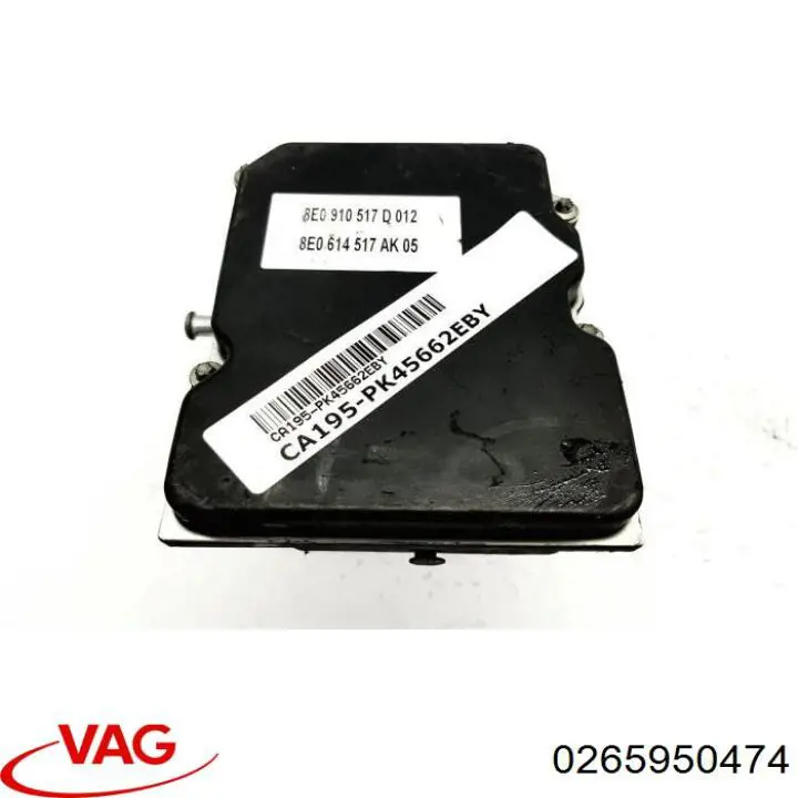 Comprar 0265950474 VAG Módulo ABS