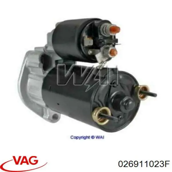 Motor de arranque 026911023F VAG