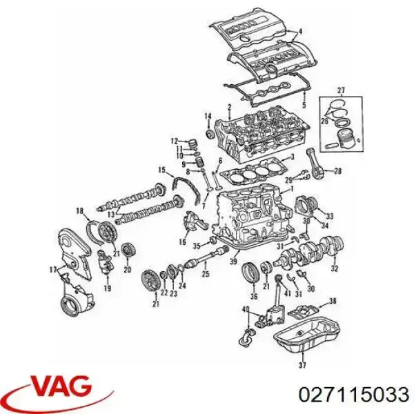  VAG 027115033 precio, desde 47,86 EUR