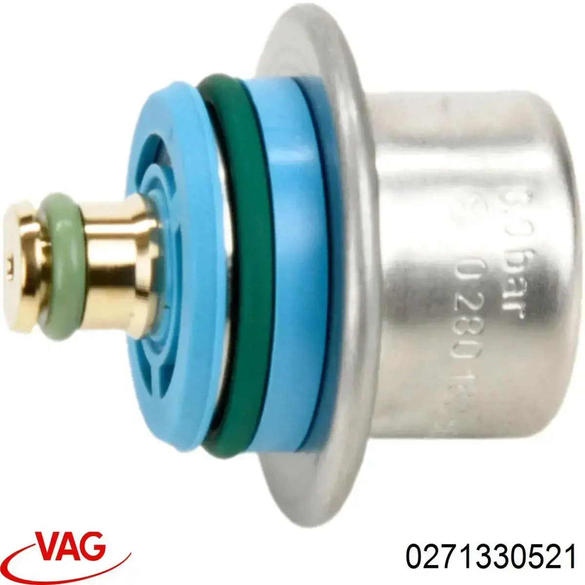 Regulador de presión de combustible, rampa de inyectores Volkswagen Passat 3A5, 351, 315