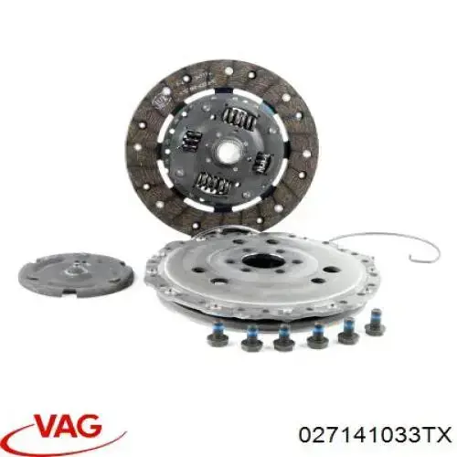Disco de embrague 027141033TX VAG