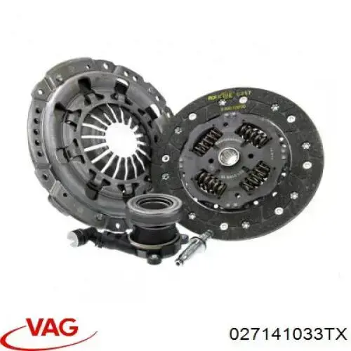 Embrague de disco VAG 027141033TX
