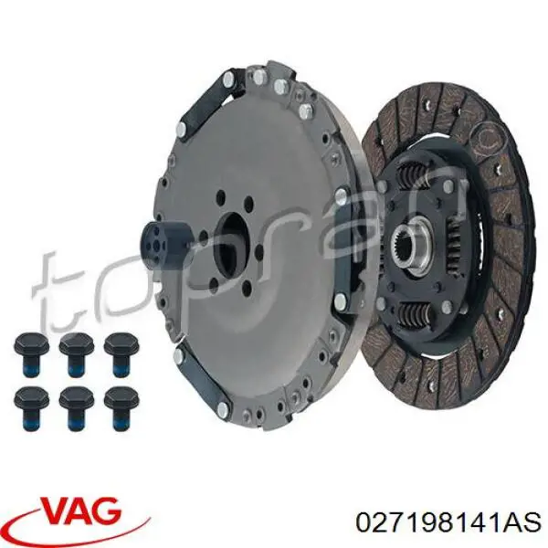 027198141AS VAG kit de embrague (3 partes)