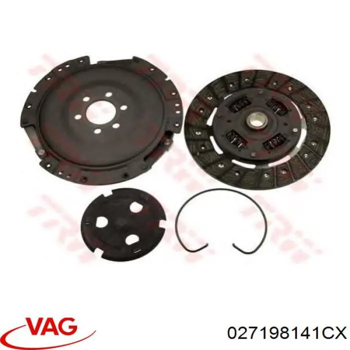Mecanismo de embrague VAG 027198141CX precio, desde 95,58 EUR