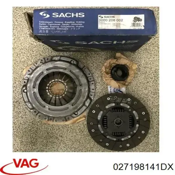 Embrague 027198141DX VAG