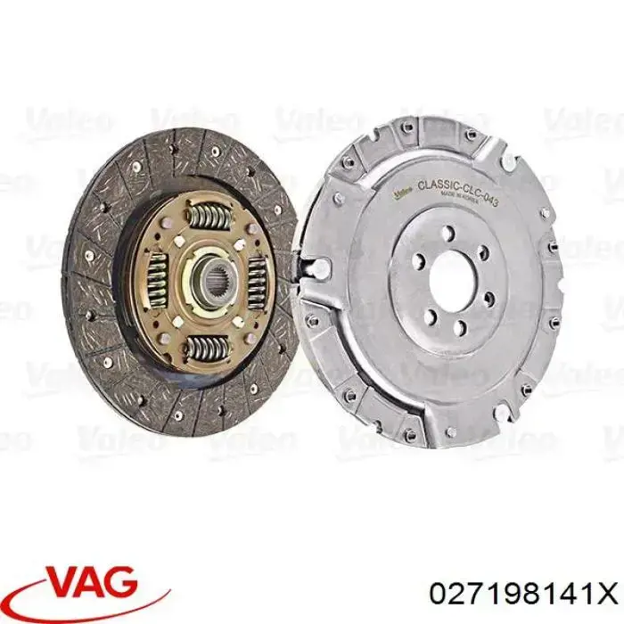 Mecanismo de embrague VAG 027198141X precio, desde 93,10 EUR