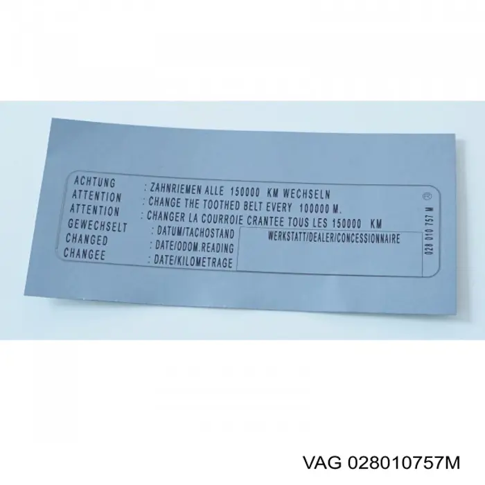  VAG 028010757M precio, desde 24,54 EUR