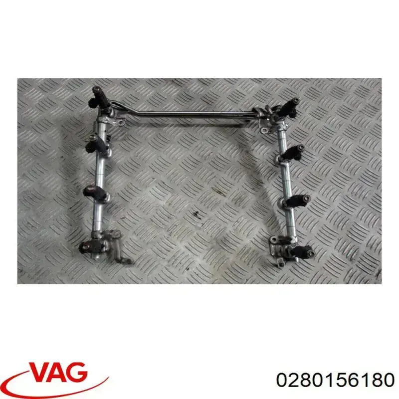 0 280 156 180 VAG inyector de combustible