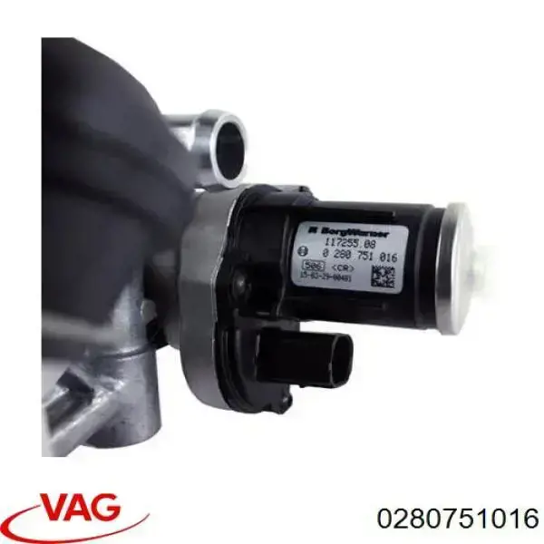 0280751016 VAG Enfriador de recirculación de gases de escape EGR