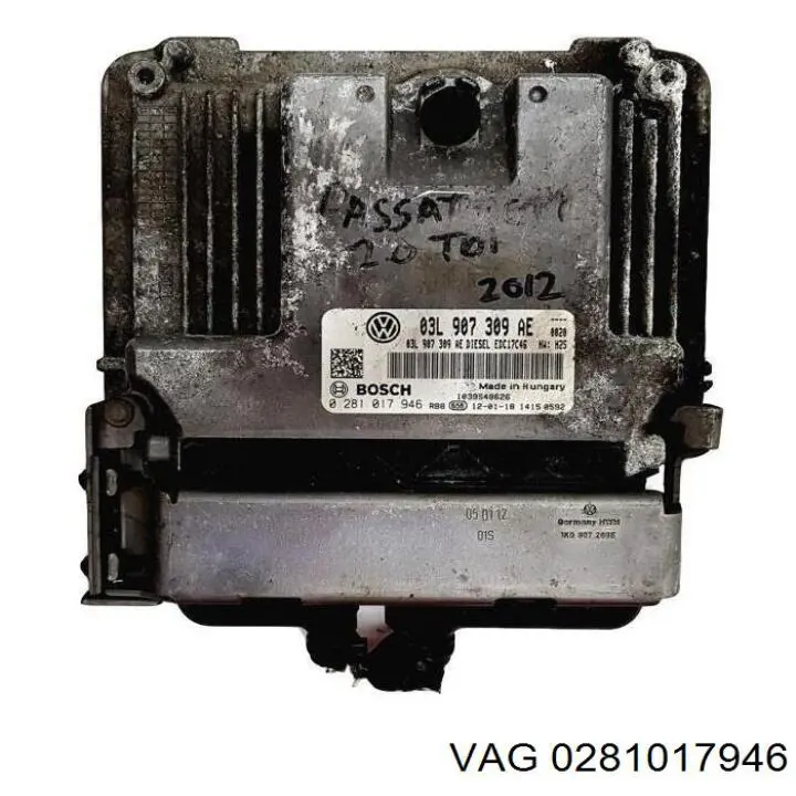 0281017946 VAG centralina del motor / modulo de control del motor (ecu)