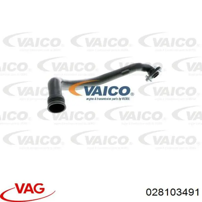 Tubo de ventilación del cárter 028103491 VAG