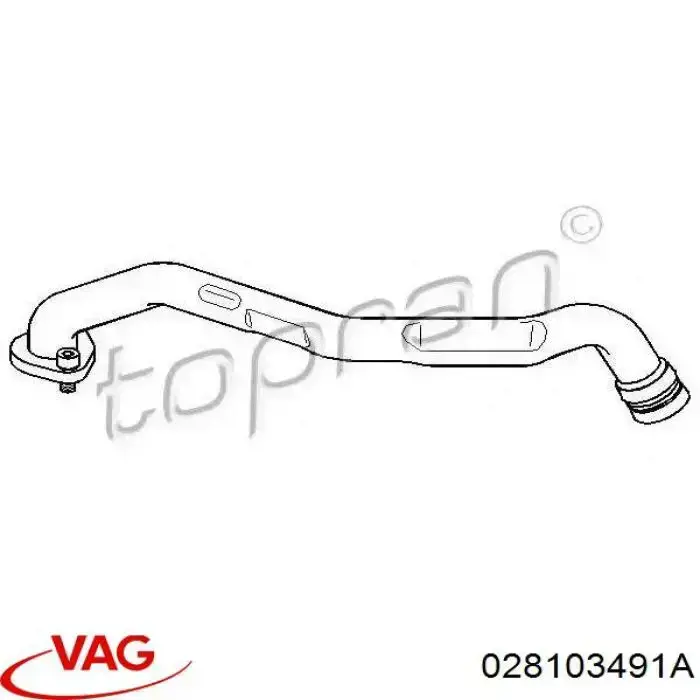 Válvula PCV VAG 028103491A precio, desde 13,90 EUR