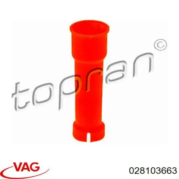 Comprar 028103663 VAG Guía de la varilla de nivel de aceite del motor