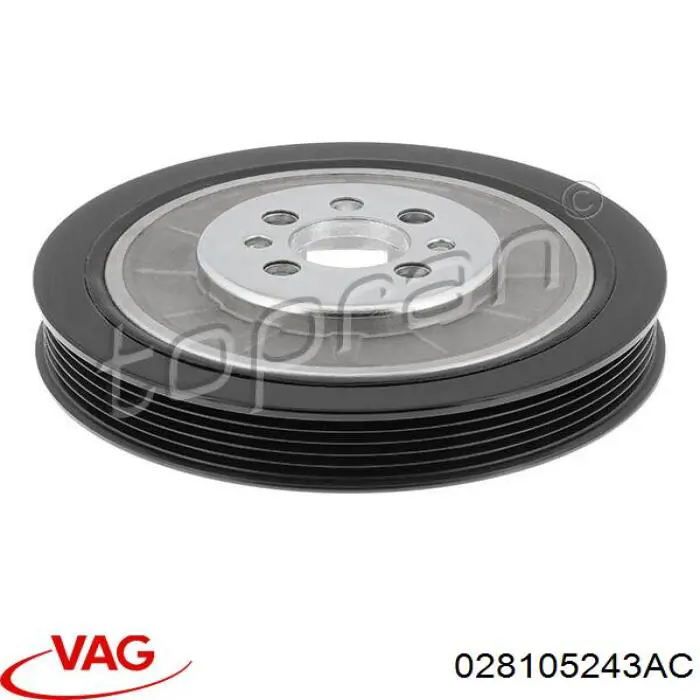 028105243AC VAG Dámper
