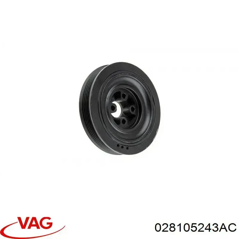 Comprar 028105243AC VAG La polea del cigüeñal