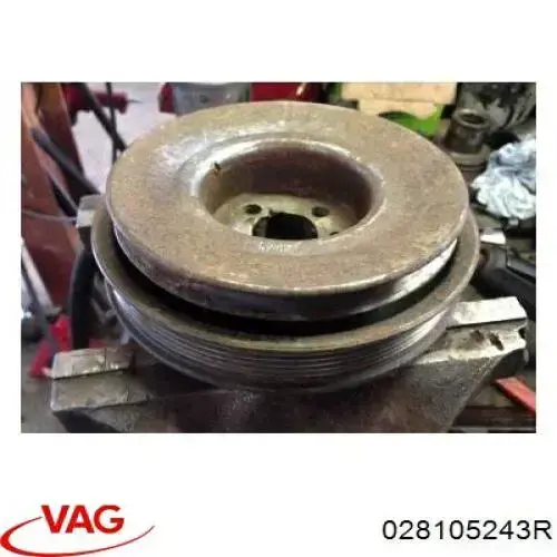 Comprar 028105243R VAG La polea del cigüeñal