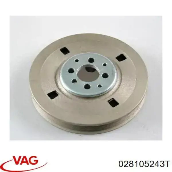 Polea dámper VAG 028105243T
