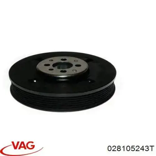 Polea del cigüeñal VAG 028105243T precio, desde 52,94 EUR