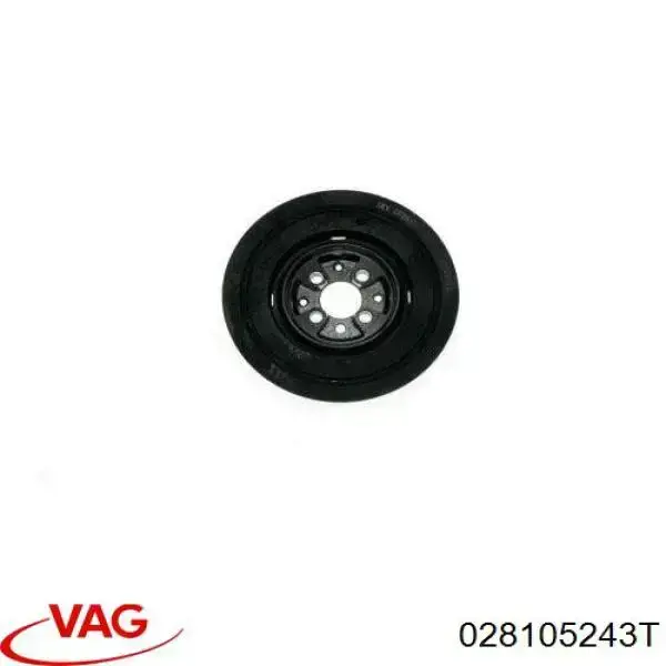 Comprar 028105243T VAG La polea del cigüeñal