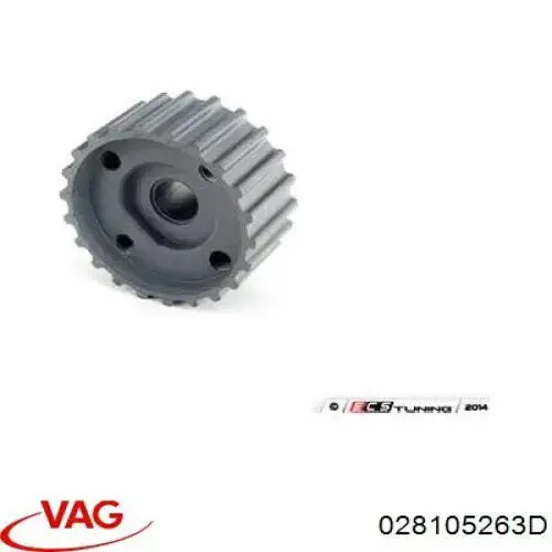 Piñón del cigüeñal VAG 028105263D precio, desde 10,93 EUR