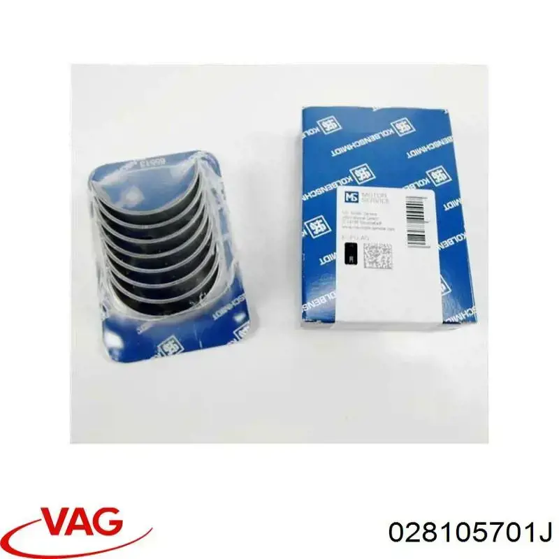 Comprar 028105701J VAG Cojinetes de biela
