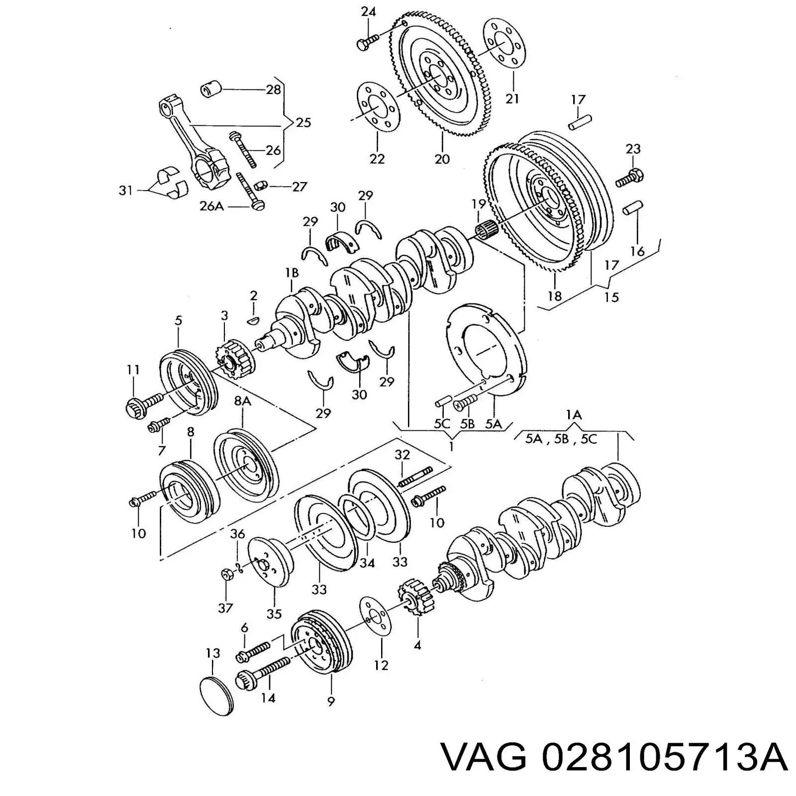  VAG 028105713A precio, desde 40,04 EUR