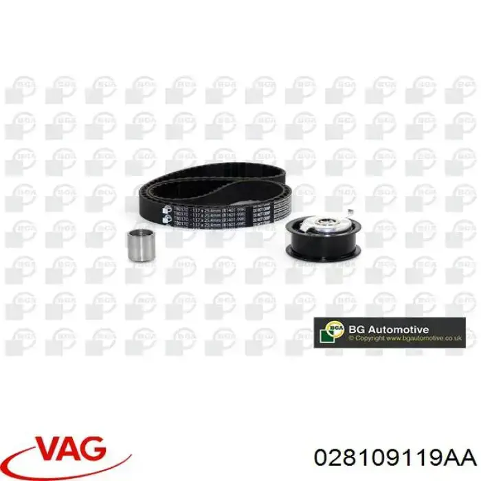 Correa de distribución VAG 028109119AA precio, desde 35,89 EUR