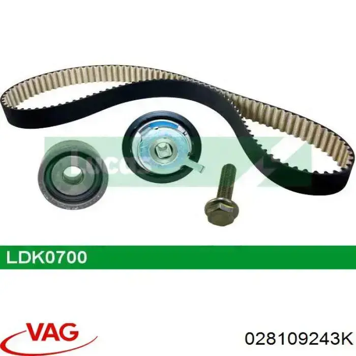Tensor de la correa de distribución VAG 028109243K precio, desde 60,43 EUR
