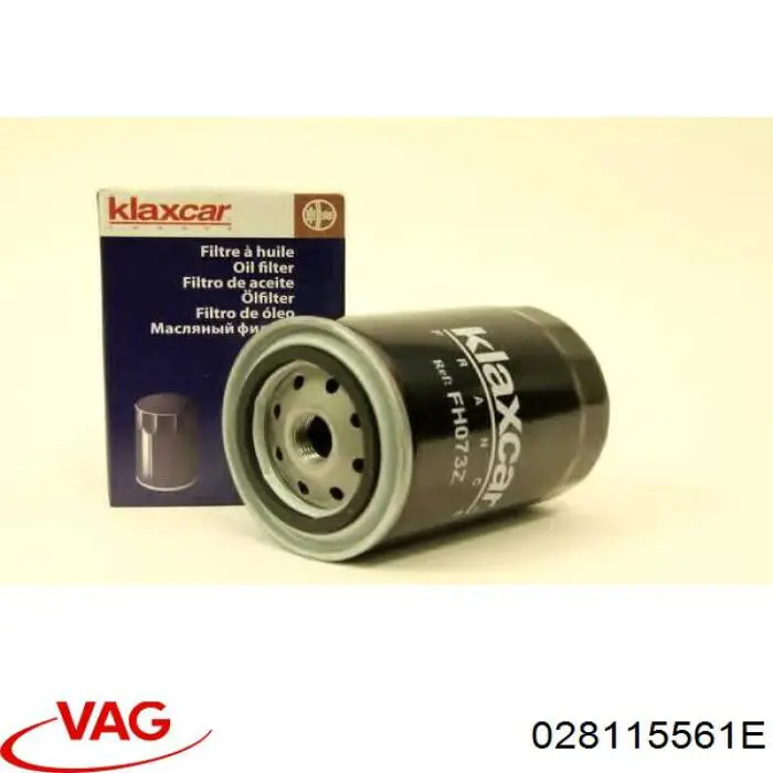 Filtro de aceite VAG 028115561E precio, desde 5,15 EUR