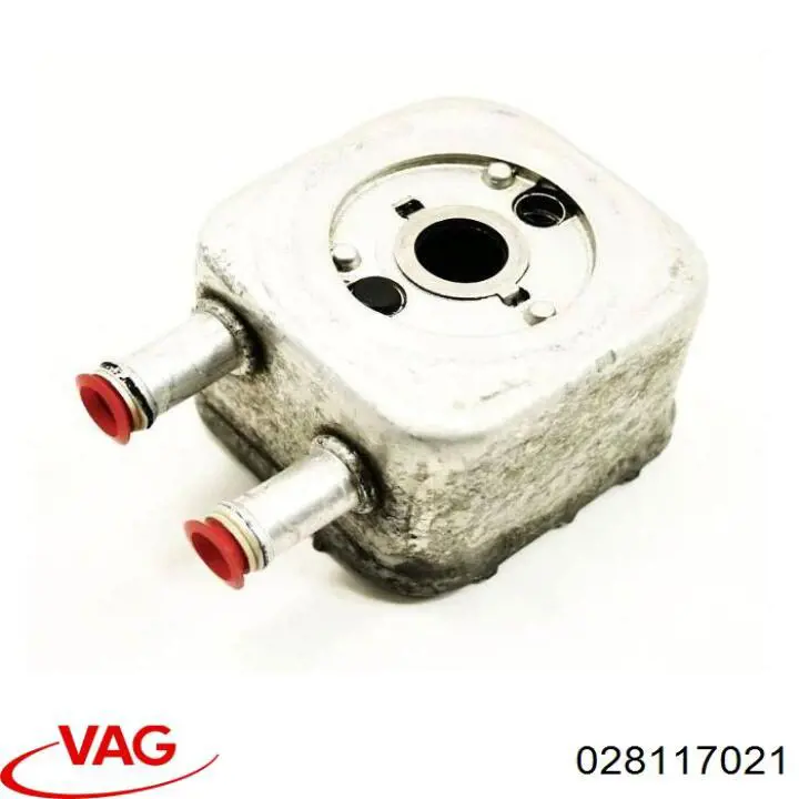 Radiador de aceite debajo del filtro 028117021 VAG