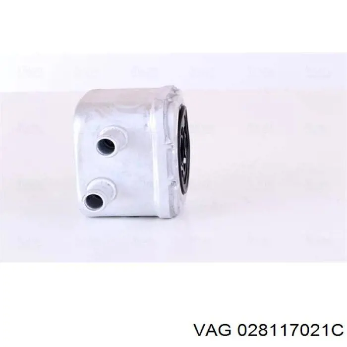 Radiador de aceite debajo del filtro 028117021C VAG