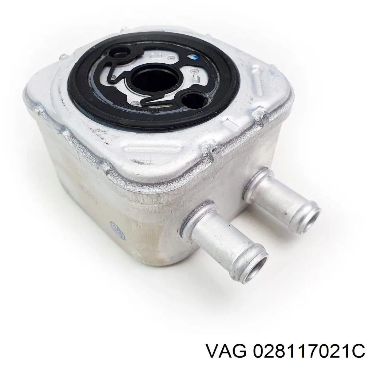 Radiador de aceite debajo del filtro VAG 028117021C