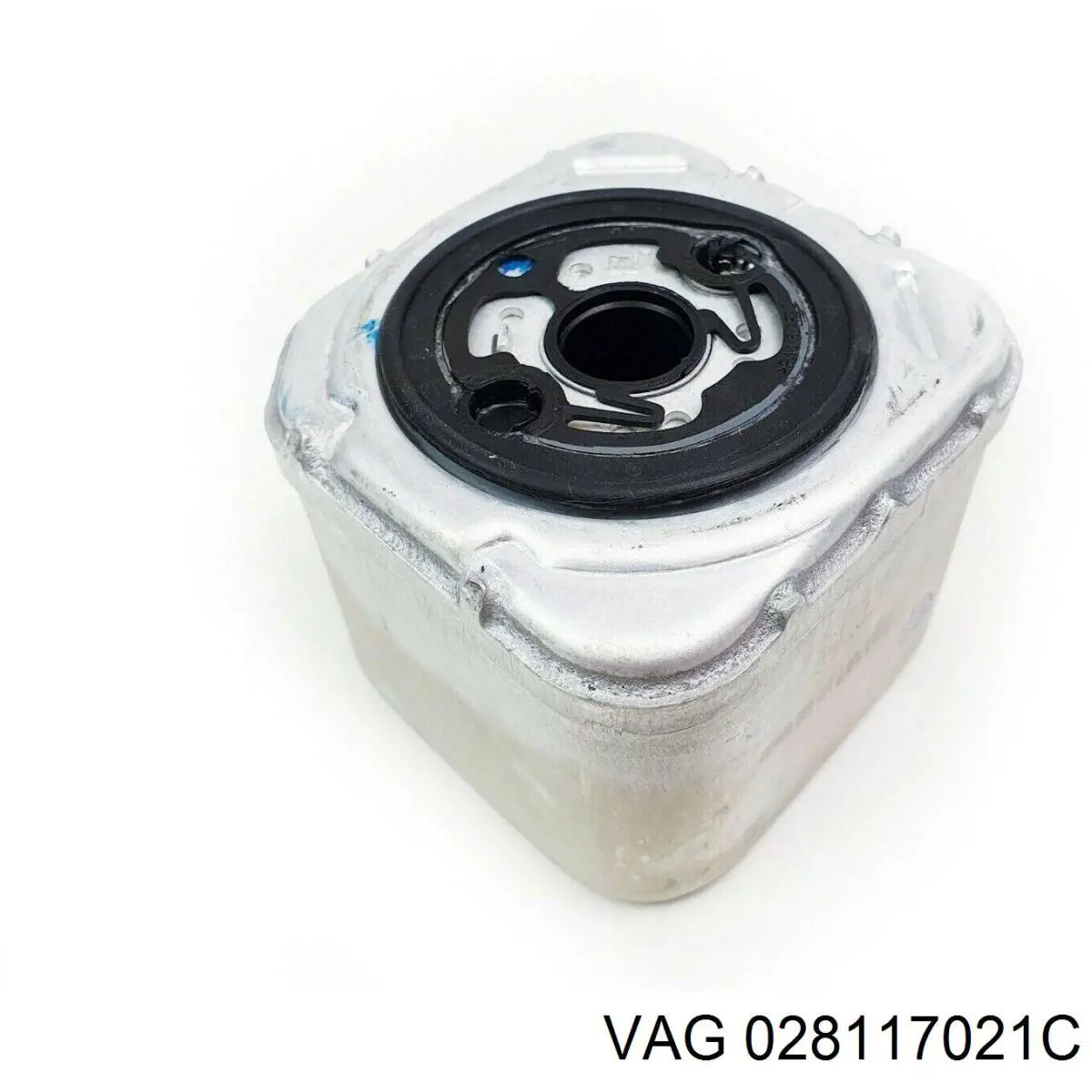 028117021C VAG Radiador de aceite debajo del filtro