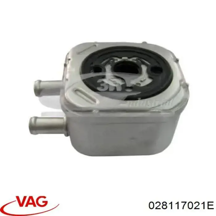 028117021E VAG Radiador de aceite debajo del filtro