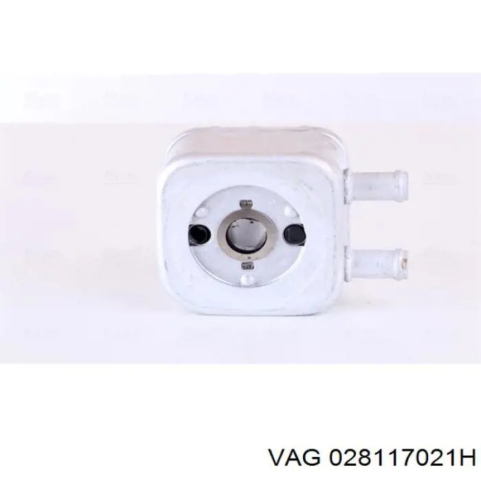 Radiador de aceite debajo del filtro 028117021H VAG