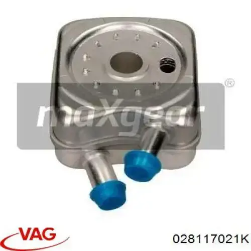 Radiador de aceite debajo del filtro VAG 028117021K precio, desde 25,48 EUR