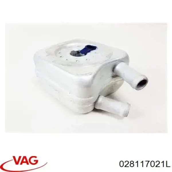 Radiador de aceite debajo del filtro VAG 028117021L