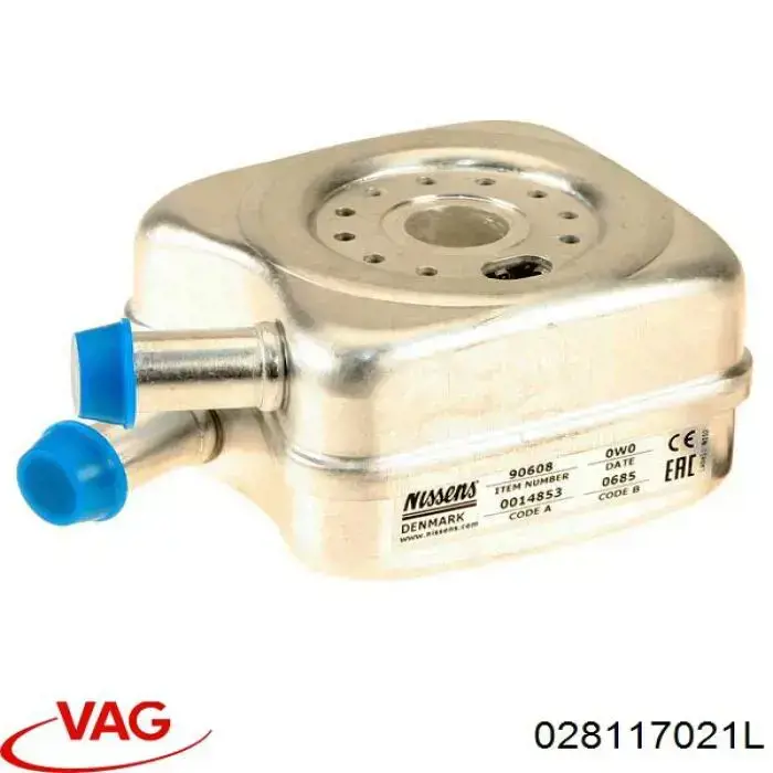 Comprar 028117021L VAG Radiador de aceite debajo del filtro