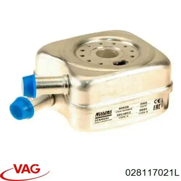 Comprar 028117021L VAG Radiador de aceite debajo del filtro