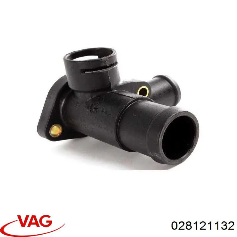 Brida del sistema de refrigeración (triple unión) 028121132 VAG