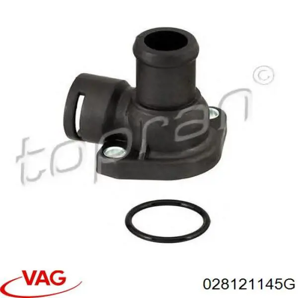 028121145G VAG brida del sistema de refrigeración (triple)