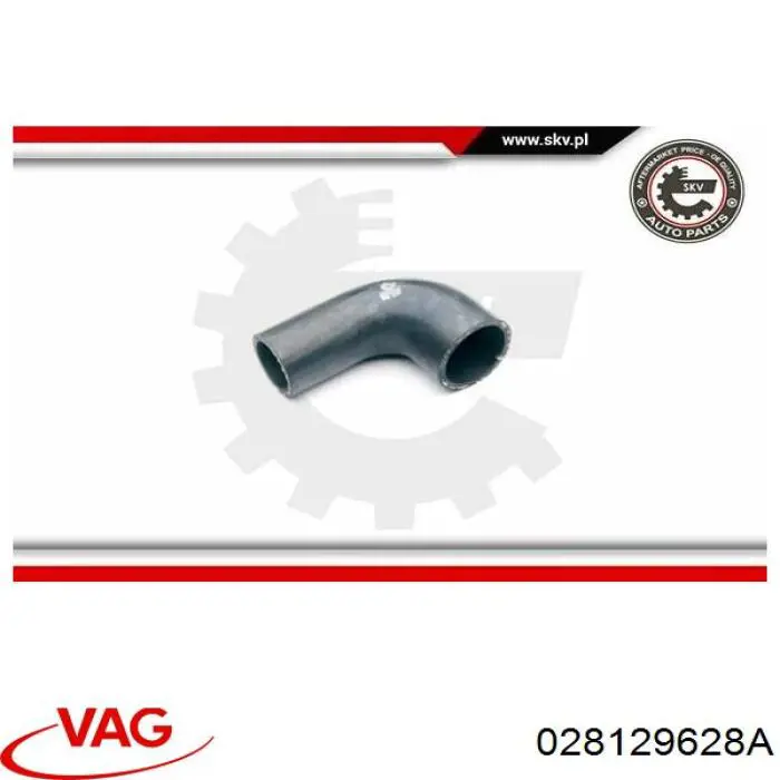 Tubo de salida de aire del turbocompresor VAG 028129628A precio, desde 12,69 EUR