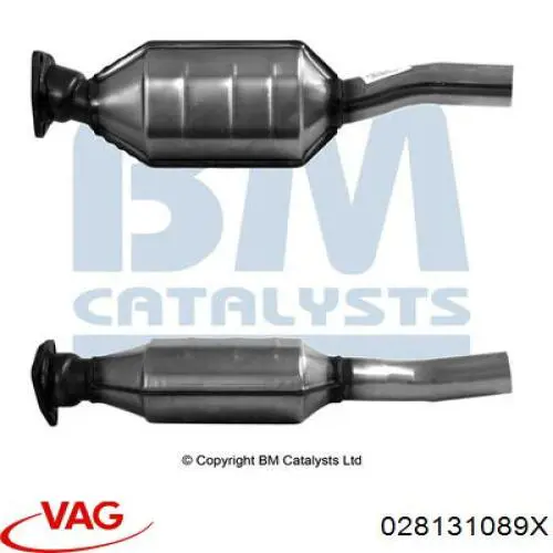 Catalizador VAG 028131089X precio, desde 185,72 EUR