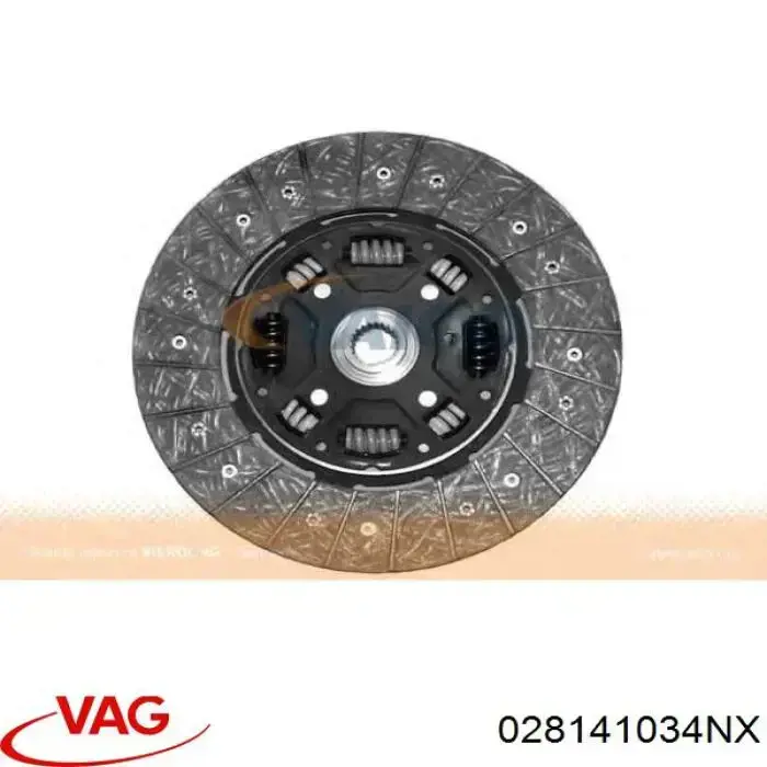 Comprar 028141034NX VAG Disco de embrague