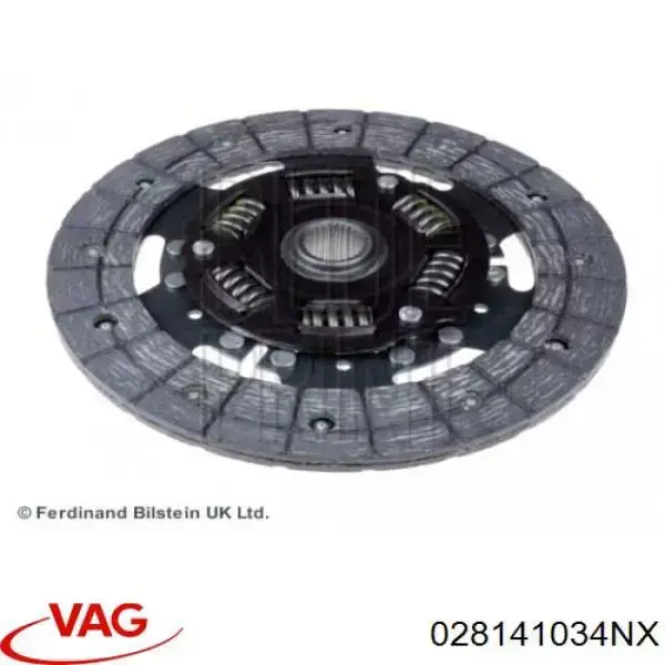 Disco de embrague VAG 028141034NX precio, desde 55,66 EUR