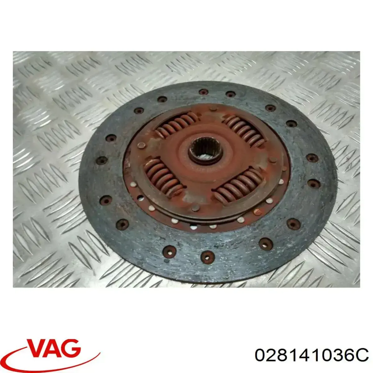Disco de embrague 028141036CV VAG