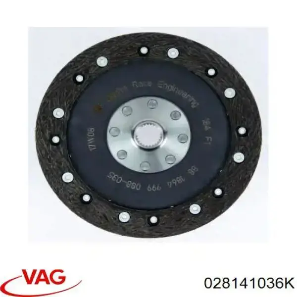 Disco de embrague VAG 028141036K precio, desde  