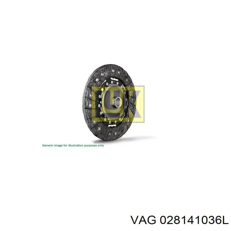 Disco de embrague VAG 028141036L precio, desde 66,89 EUR